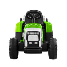 Electric Ride On Car Rigo Kids Ride On Cars Tractor Toy 12V Green - Santas Workshop Direct 