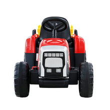 Rigo Kids Electric Ride On Car Tractor Toy Cars 12V Red - Santas Workshop Direct 