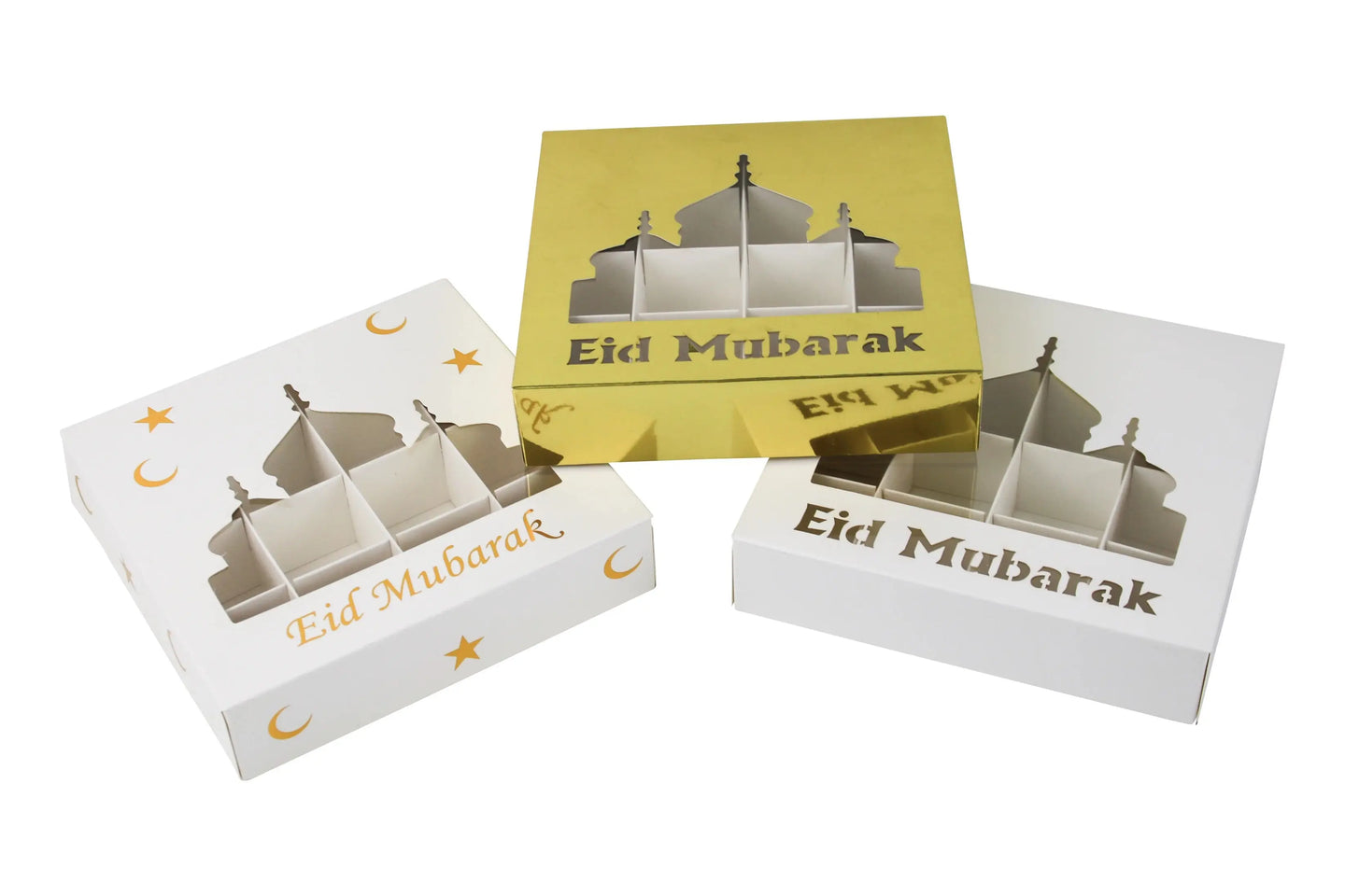 EID/ Ramadan  cookie candy gift box x12 pcs Santas Workshop Direct