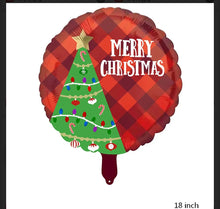 Round Christmas Foil Balloons Balloons Party Decor - Santas Workshop Direct