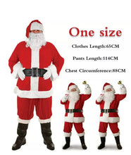 Santa Claus Suit Costume 7 pcs  (EXTRA LARGE) Santas Workshop Direct