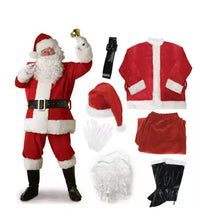 Santa Claus Suit Costume 7 pcs  (EXTRA LARGE) Santas Workshop Direct
