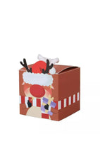 Small Christmas cookie boxes with rope handle x 12 pcs Santas Workshop Direct