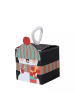 Small Christmas cookie boxes with rope handle x 12 pcs Santas Workshop Direct