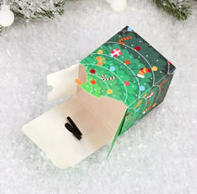 Small Christmas cookie boxes with rope handle x 12 pcs Santas Workshop Direct