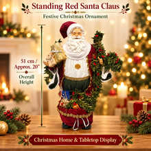 20” Standing Red Santa Claus - Christmas Decorations Ornament Santa Claus 51cm