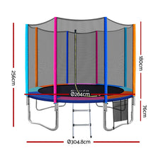 10FT Trampoline Everfit Kids Trampoline Rebounder - Santas Workshop Direct 