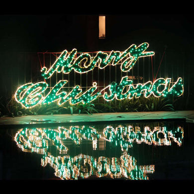 Samland 5.5m Merry Christmas Sign Led Rope Light Commercial - Santas Workshop Direct 