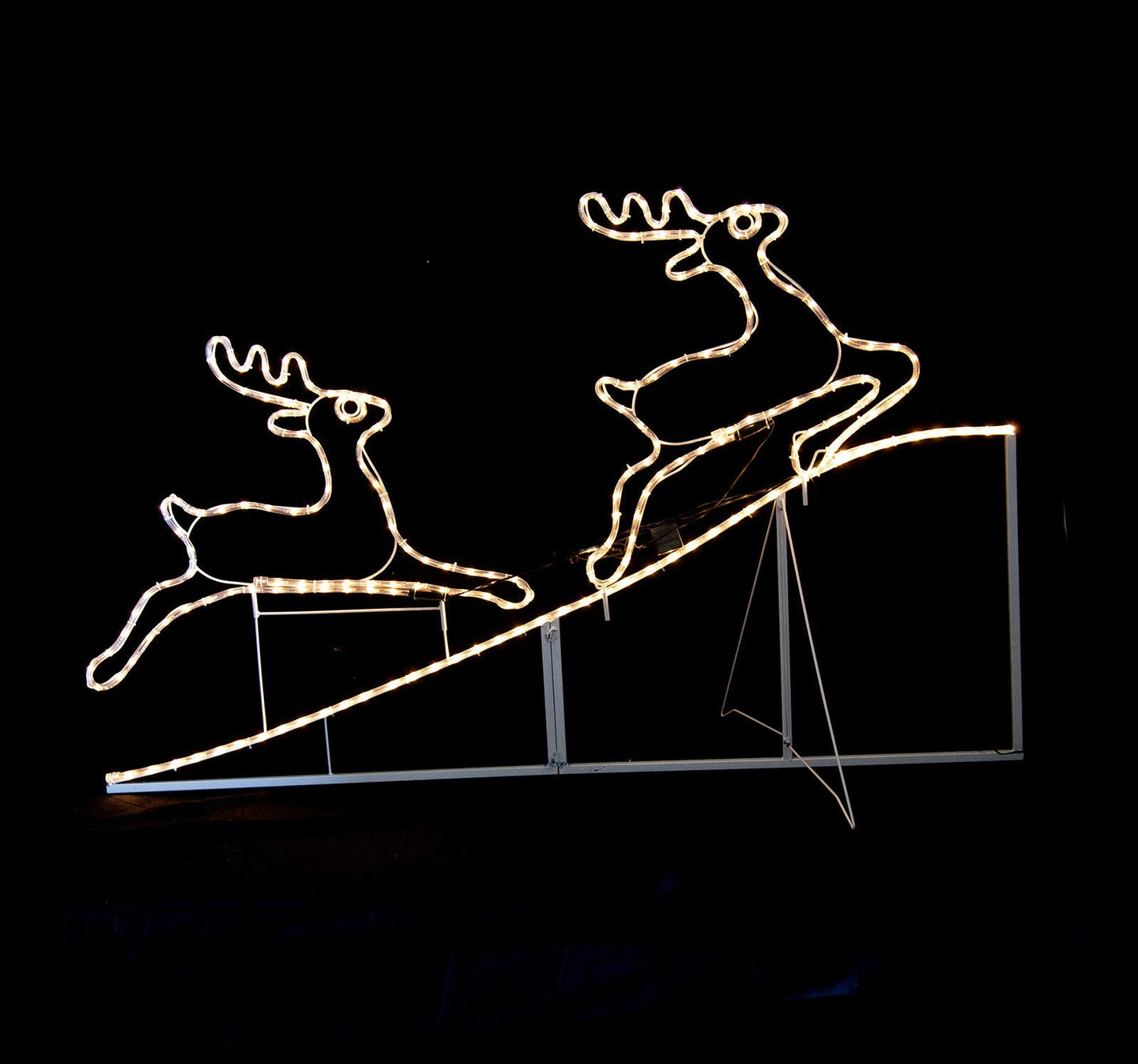 Samland Animated Running up Reindeer Rope Light for Christmas Decoration - Santas Workshop Direct 