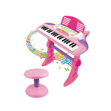 Children's Electronic Keyboard with Stand (Pink) Musical Instrument Toy - Santas Workshop Direct 