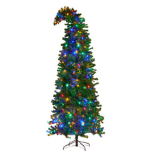 Christabelle Bad Santa 2.3m Curved Multicolour Pre-Lit Christmas Tree with 1240 Tips - Santas Workshop Direct 