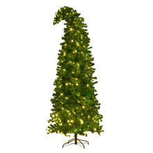 Christabelle Bad Santa 2.3m Curved Multicolour Pre-Lit Christmas Tree with 1240 Tips - Santas Workshop Direct 