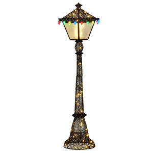 Christabelle Christmas Lamp Post Display 183cm With Lights - Santas Workshop Direct 