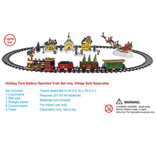 NNEOBA Christmas Village Train Set - Santas Workshop Direct 