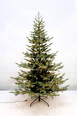 CHRISTMAS TREE GREY GREEN 7.5FT - X3457 (Box of 1pc) - Santas Workshop Direct 