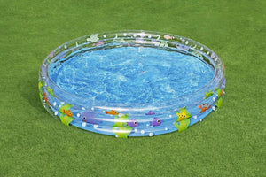 1.83m x H33cm Deep Dive 3-Ring Inflatable Play Pool - Santas Workshop Direct 