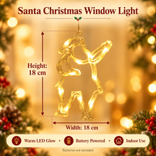 PRE ORDER 4pcs, Christmas Hanging Suction Cup LED Ornaments, Party Packs, Christmas Decorations, Polaris Snowflake Tree Bell Shaped String Lights, Window, Curtain, Battery Powered, Party Decorations, Christmas Lights, (Battery Not Included)