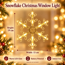 PRE ORDER 4pcs, Christmas Hanging Suction Cup LED Ornaments, Party Packs, Christmas Decorations, Polaris Snowflake Tree Bell Shaped String Lights, Window, Curtain, Battery Powered, Party Decorations, Christmas Lights, (Battery Not Included)