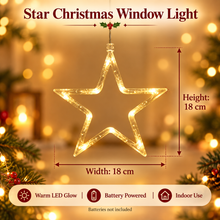 PRE ORDER 4pcs, Christmas Hanging Suction Cup LED Ornaments, Party Packs, Christmas Decorations, Polaris Snowflake Tree Bell Shaped String Lights, Window, Curtain, Battery Powered, Party Decorations, Christmas Lights, (Battery Not Included)