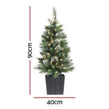 Christmas Tree 90cm Potted Xmas Tree Party Decorations - Santas Workshop Direct 