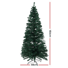 Jingle Jollys 1.8m Christmas Tree Optic Fibre LED Xmas tree Warm White - Santas Workshop Direct 