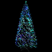 Jingle Jollys 1.8m Christmas Tree Optic Fibre LED Xmas tree Warm White - Santas Workshop Direct 