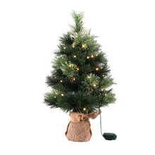 Christmas Tree 60CM Mini Tabletop 8 Light Modes Timer Xmas Tree - Santas Workshop Direct 