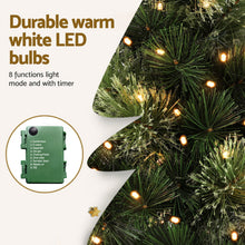 Christmas Tree 60CM Mini Tabletop 8 Light Modes Timer Xmas Tree - Santas Workshop Direct 