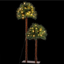 Christmas Tree 1.5+1m LED Xmas Palm Tree Party Decorations 2 in 1 - Santas Workshop Direct 