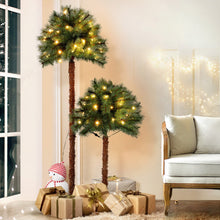 Christmas Tree 1.5+1m LED Xmas Palm Tree Party Decorations 2 in 1 - Santas Workshop Direct 
