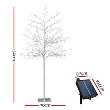 1.5M Christmas Tree 304 LED Solar Jingle Jollys - Santas Workshop Direct 