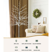 1.5M Christmas Tree 304 LED Solar Jingle Jollys - Santas Workshop Direct 