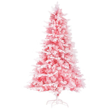 Christmas Tree 1.8m Pink Xmas Tree Snowy Party Decor 810 Tips - Santas Workshop Direct 