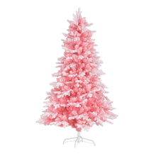 Christmas Tree 1.8m Pink Xmas Tree Snowy Party Decor 810 Tips - Santas Workshop Direct 