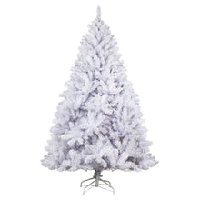Jingle Jollys Christmas Tree 2.1m 1000 White Tips Xmas Tree Decorations - Santas Workshop Direct 