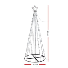 2.1M Christmas Tree 264 LED Solar Jingle Jollys - Santas Workshop Direct 