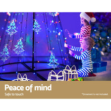 2.1M Christmas Tree 264 LED Solar Jingle Jollys - Santas Workshop Direct 