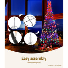2.1M Christmas Tree 264 LED Solar Jingle Jollys - Santas Workshop Direct 