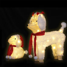 Jingle Jollys Christmas Lights 60 LED Fairy Light 2pcs Dog Decorations Set - Santas Workshop Direct 