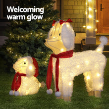 Jingle Jollys Christmas Lights 60 LED Fairy Light 2pcs Dog Decorations Set - Santas Workshop Direct 