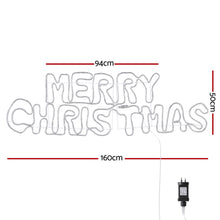 1.6M Christmas Lights Motif 360 LED Rope Light Outdoor Decoration Jingle Jollys - Santas Workshop Direct 