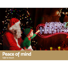0.96M Christmas Lights Merry Christmas 288 LED Decorations Jingle Jollys - Santas Workshop Direct 