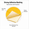 A4 Self Adhesive Sticker Paper Sheet Label Laser Inkjet Print Mailing Address MATT FLURO YELLOW  100 A4 Laser Label - 1up - 210x296mm - 100 per pack