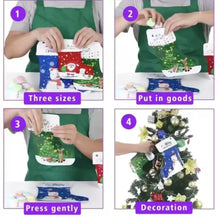 Green medium Christmas plastic stocking candy /cookie Bags x 10pcs Santas Workshop Direct