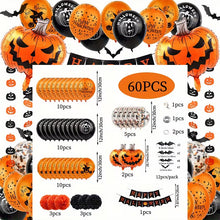 Halloween Balloon Arch Kit (100PCS) – Foil Party Decorations for Spooky Backdrops, Events & Celebrations