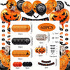 Halloween Balloon Arch Kit (100PCS) – Foil Party Decorations for Spooky Backdrops, Events & Celebrations