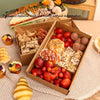 3 Sets Kraft Paper Picnic Boxes – Disposable Food & Bakery Takeaway Containers | Portable Lunch, Dessert, Cake & Picnic Packaging