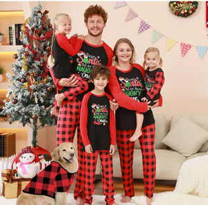 mum Christmas Grinch sleepwear Santas Workshop Direct