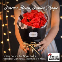 Red Rose Everlasting Flower Bouquet with Luxury Gift Box – Forever Rose Gift for Mother's Day, Wife, Girlfriend, Teacher, Birthday, Wedding & Anniversary