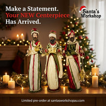 21" Artisan Premium Handmade Three Kings Nativity Set – 51cm Christmas Figurines | Religious Holiday Decoration | Pre-Order
